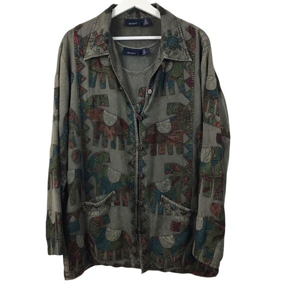 DG Sport Other - DG Sport‎ women’s 2-piece light jacket & tank. Size 12